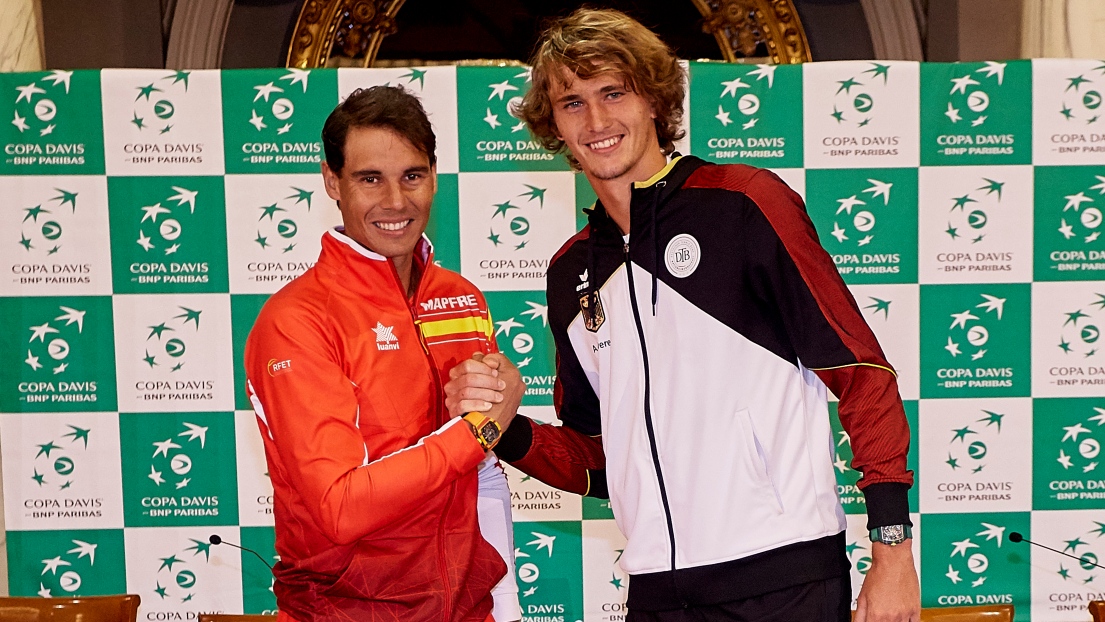 Rafael Nadal et Alexander Zverev