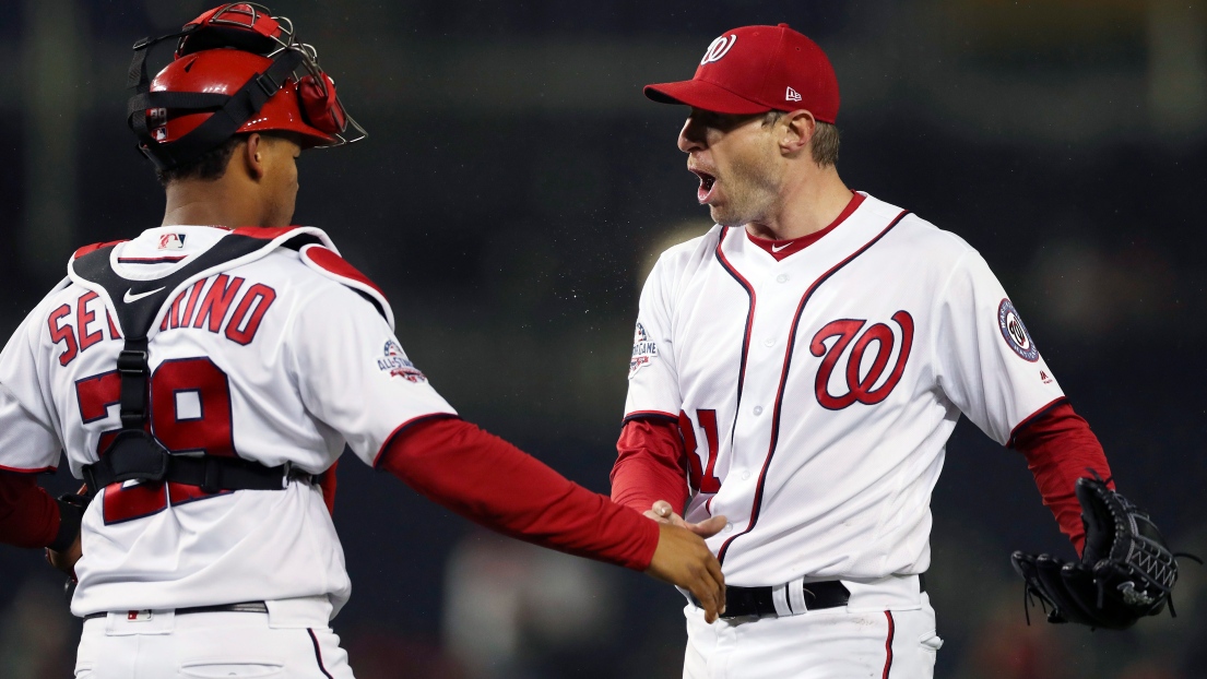 Pedro Severino et Max Scherzer