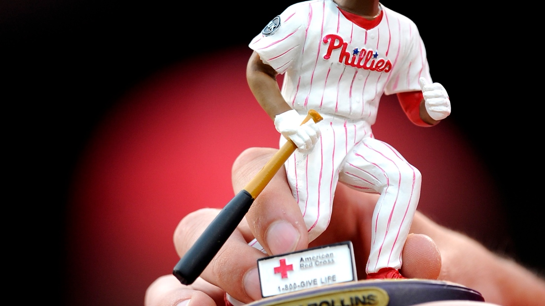 Le bobblehead de Jimmy Rollins