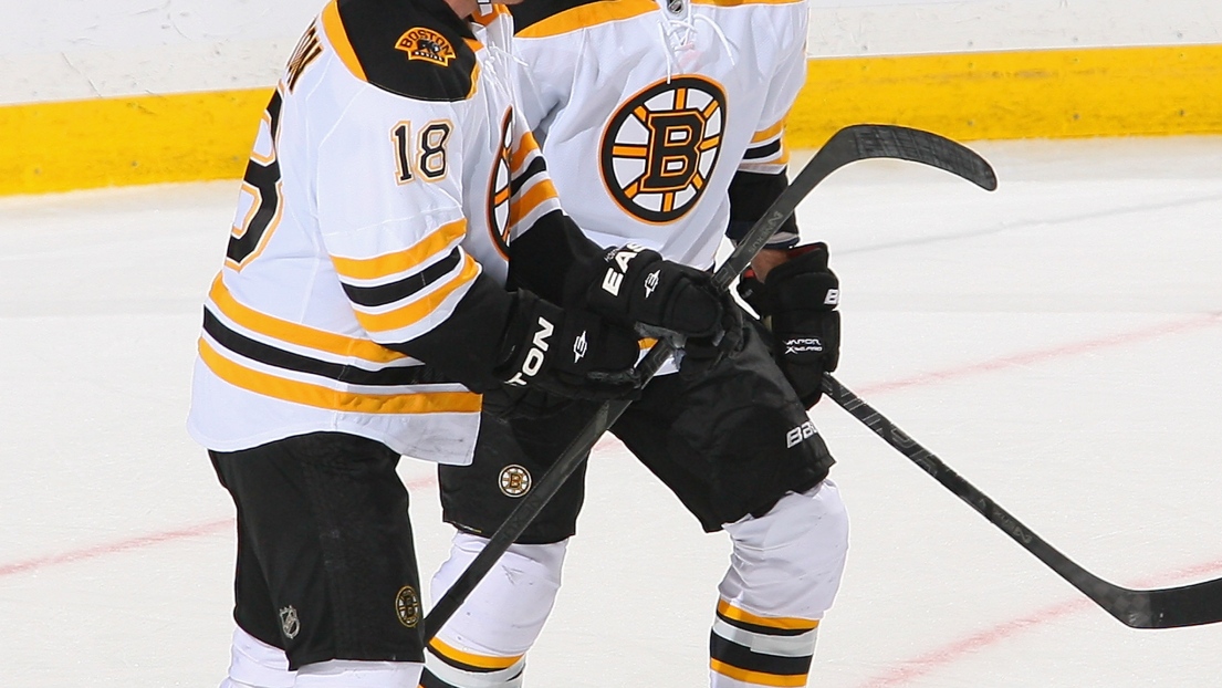 Nathan Horton et David Krejci