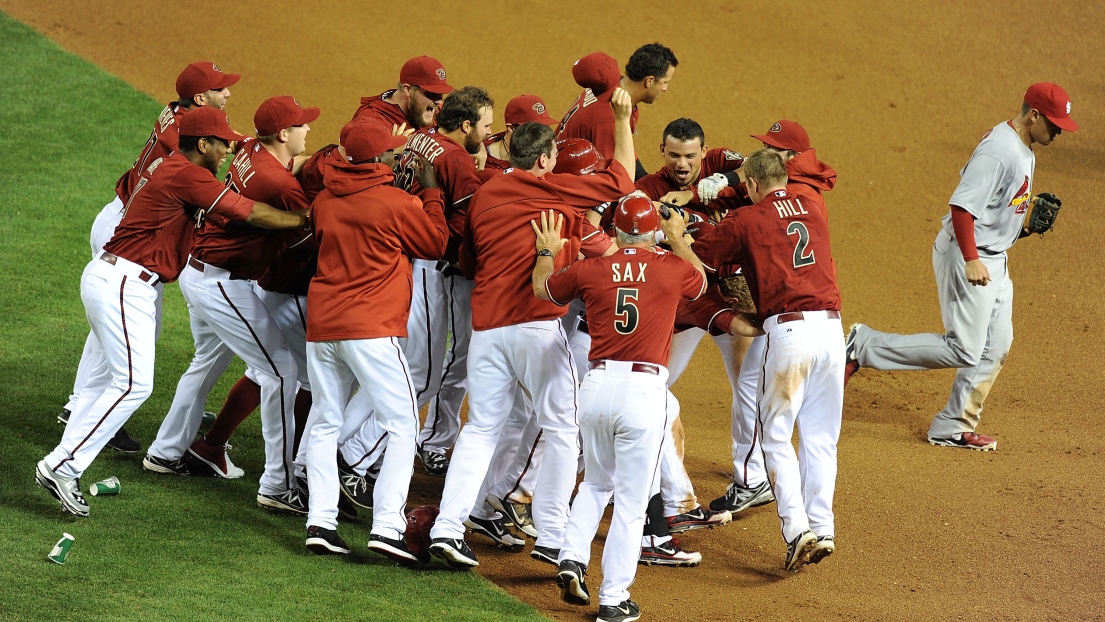 Diamondbacks célébrations