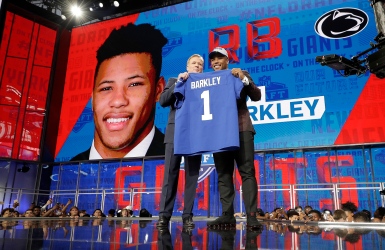 Le premier choix des Giants sous contrat