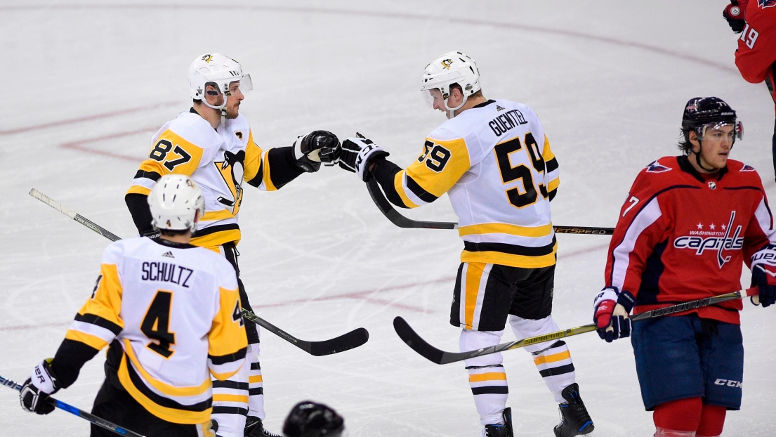 Sidney Crosby et Jake Guentzel