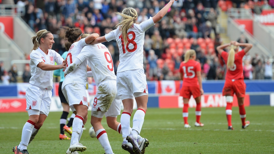 Canada-Angleterre soccer féminin