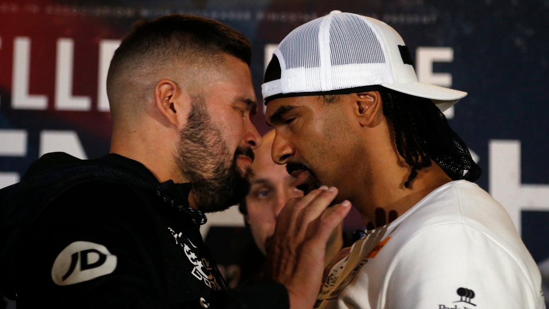 Tony Bellew et David Haye