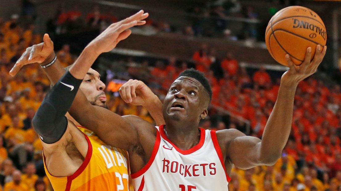 Rudy Gobert et Clint Capela