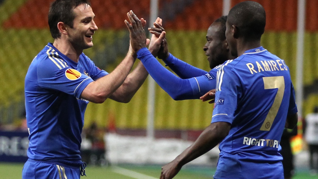 Frank Lampard, Victor Moses et Ramires