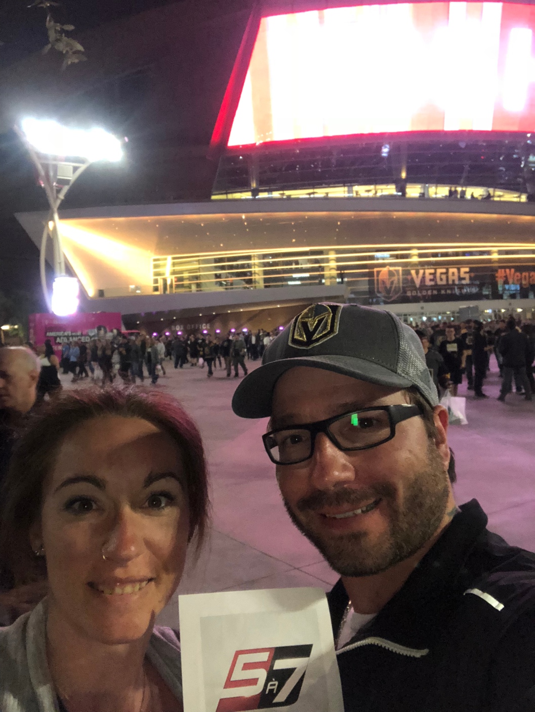 Stéphanie Morin et Dave Richard Las Vegas