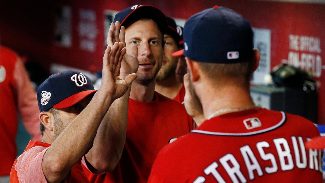 Max Scherzer et Stephen Strasburg