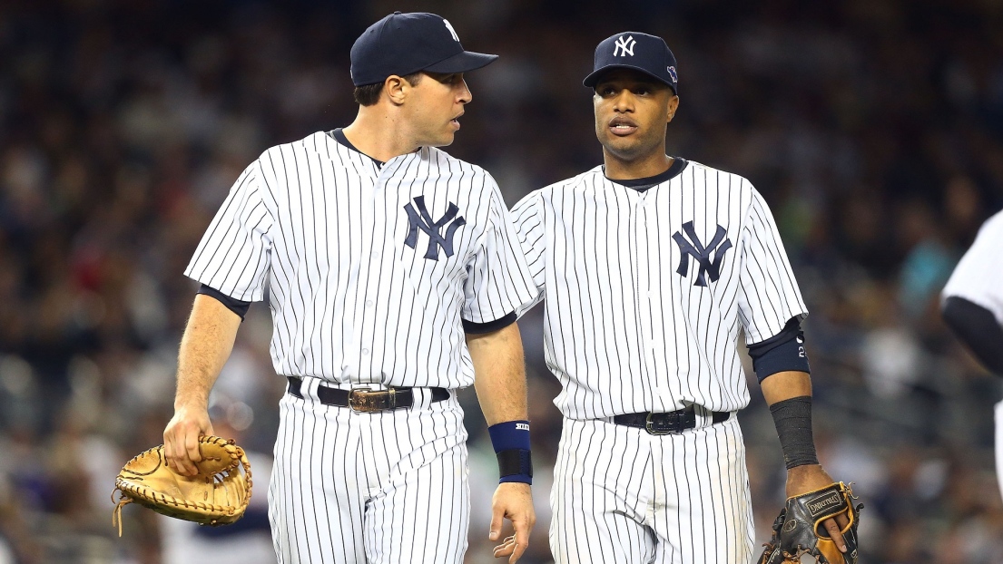 Mark Teixeira et Robinson Cano