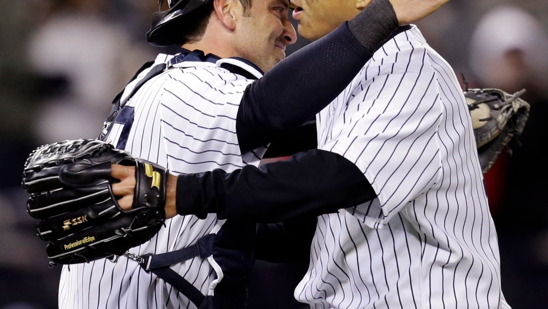 Francisco Cervelli et Hiroki Kuroda 