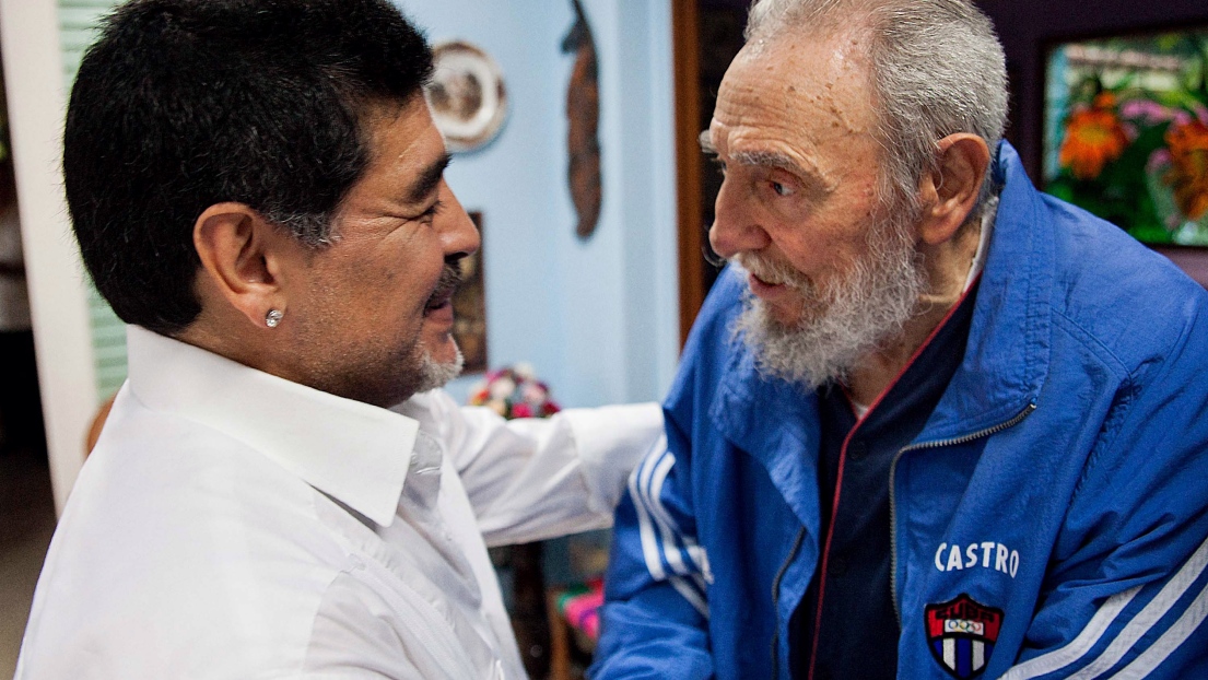 Fidel Castro et Maradona