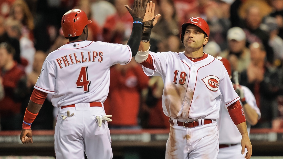 Brandon Phillips et Joey Votto