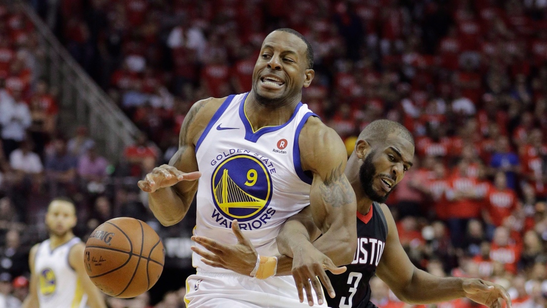 Andre Iguodala et Chris Paul