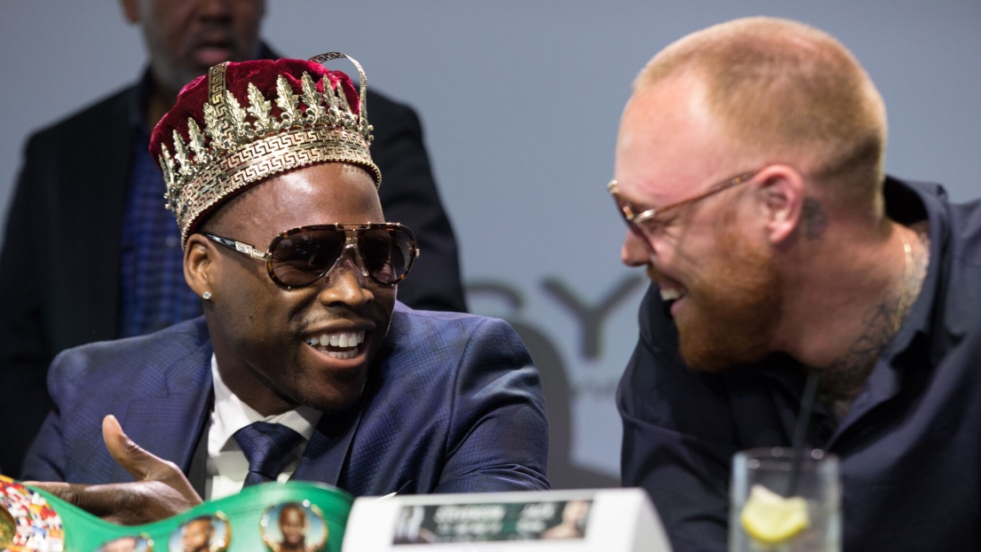 Adonis Stevenson et Lee Baxter