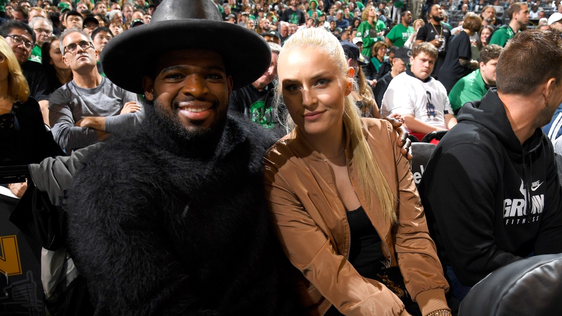 P.K. Subban et Lindsey Vonn