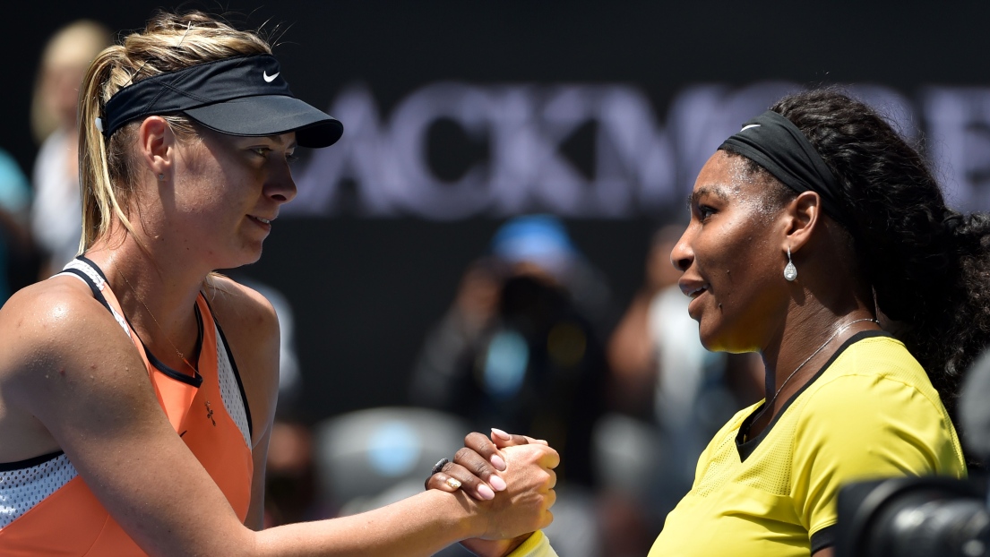 Maria Sharapova et Serena Williams