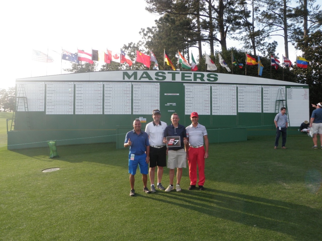 Alain Tessier, Mario Leclerc, Denis Sauvageau et Jocelyn Tessier Augusta