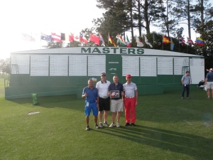 Alain Tessier, Mario Leclerc, Denis Sauvageau et Jocelyn Tessier Augusta