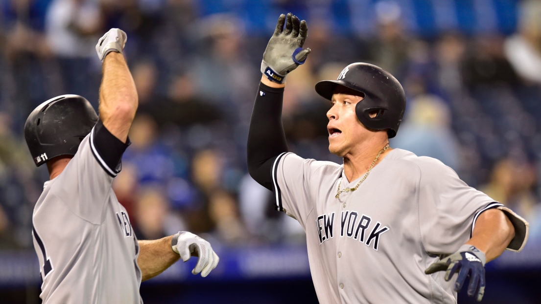 Brett Gardner et Aaron Judge