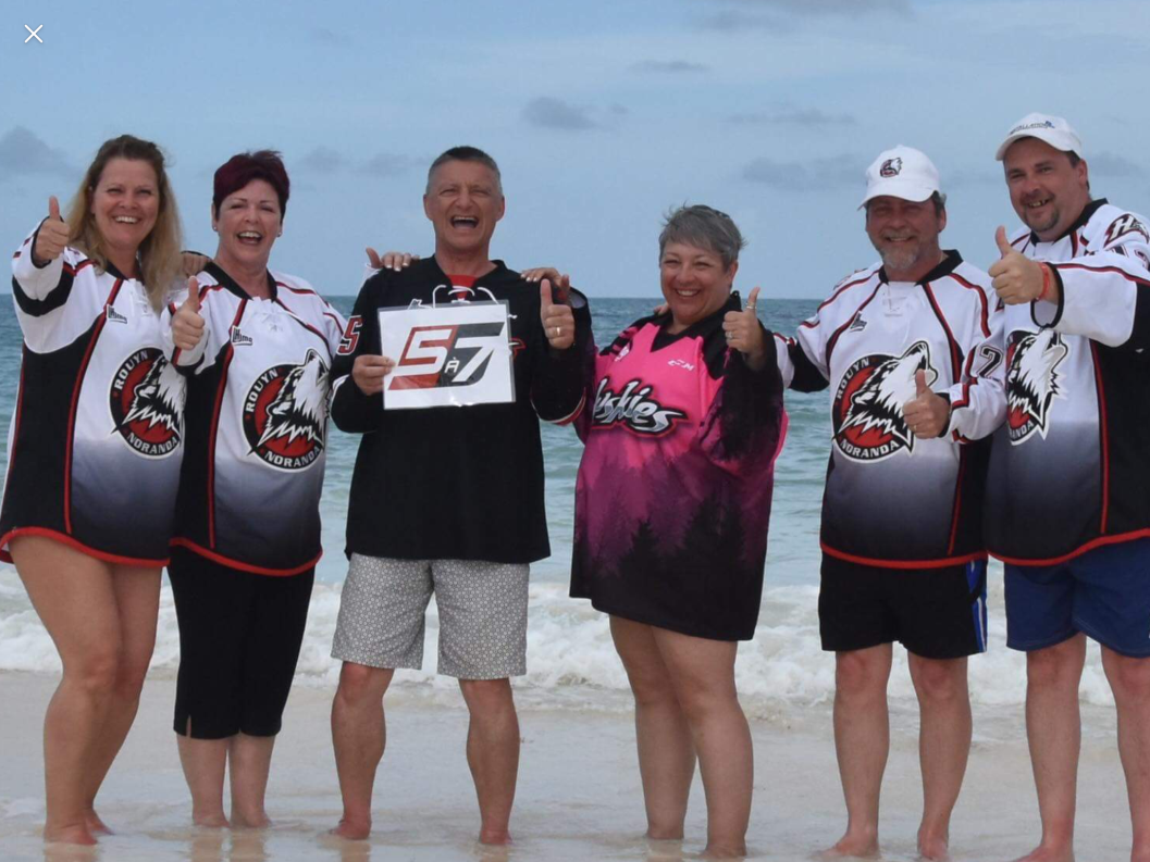 Lory Albert, Bob Gervais, Diane Begin, Dave Champagne, Marc Théberge et Christine Lauzon Mexique