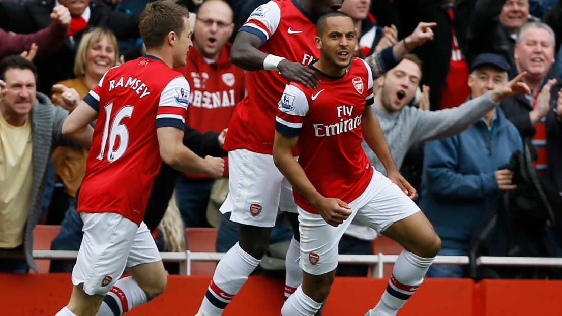 Un but de Theo Walcott