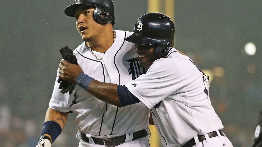 Miguel Cabrera et Torii Hunter