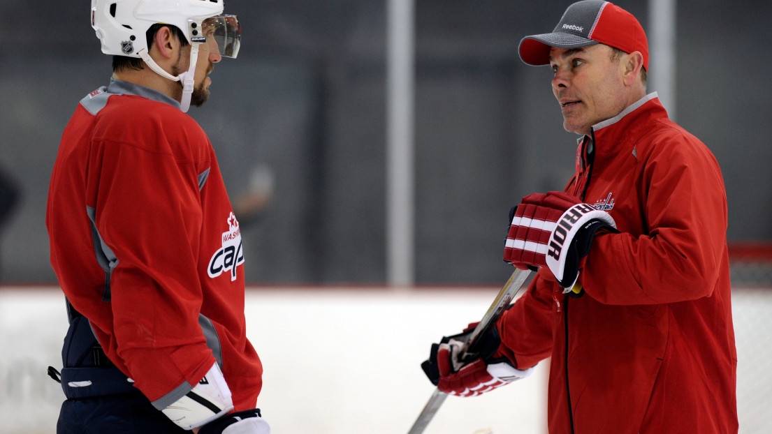 Alexander Ovechkin et Adam Oates