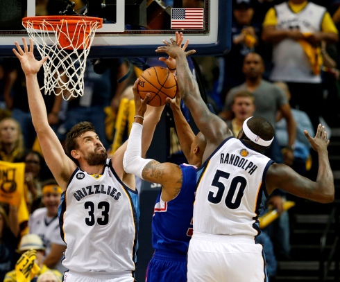 Marc Gasol et Zach Randolph