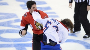 En son et images : Sénateurs - Canadiens