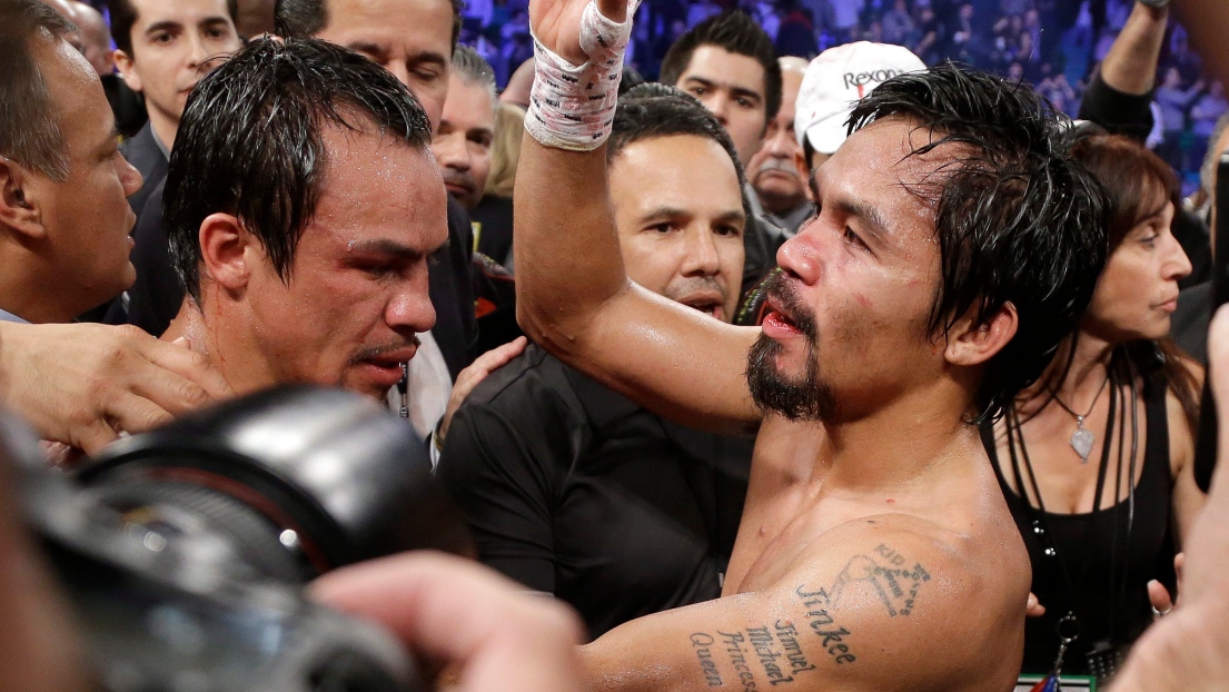 Juan Manuel Marquez et Manny Pacquiao