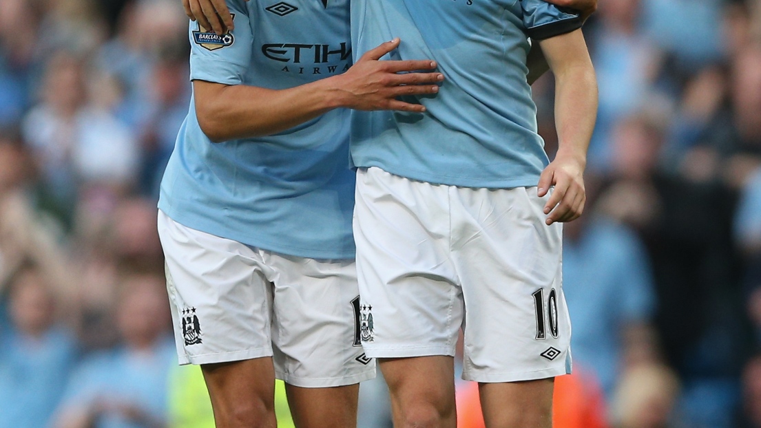 Jack Rodwell et Edin Dzeko