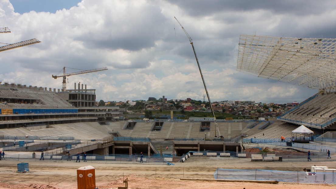 Le stade de Sao Paulo