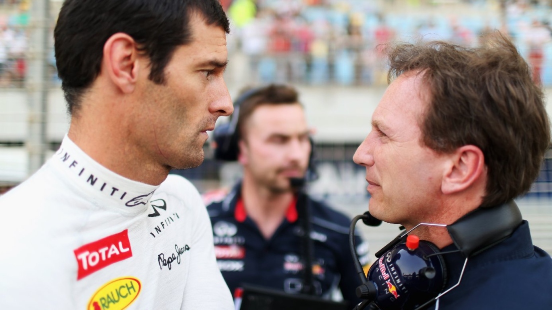 Mark Webber et Christian Horner