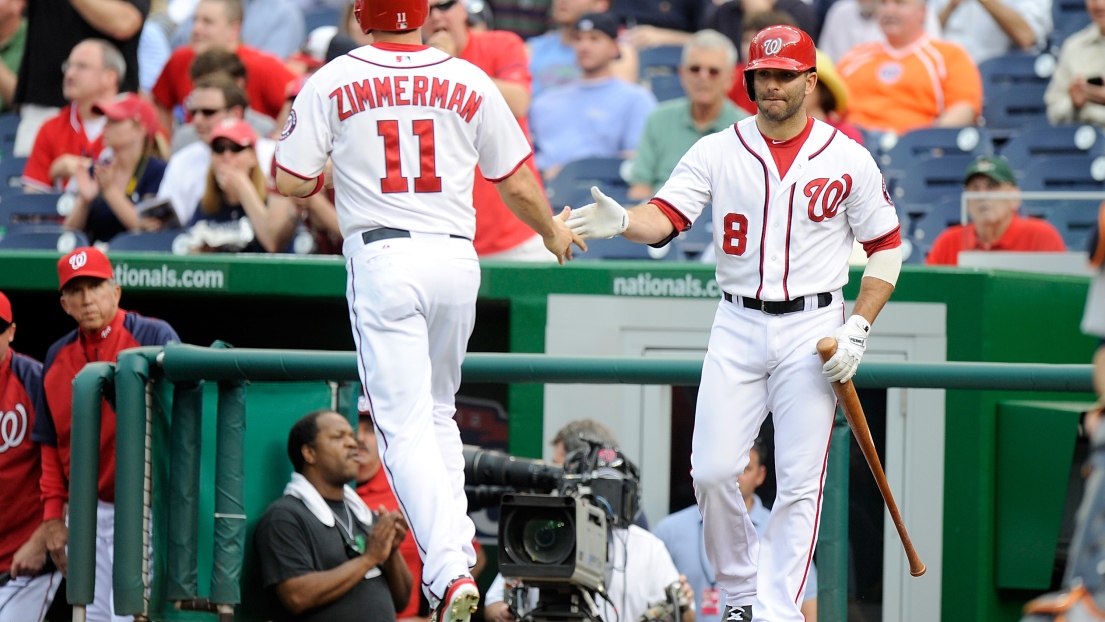 Ryan Zimmerman et Danny Espinosa