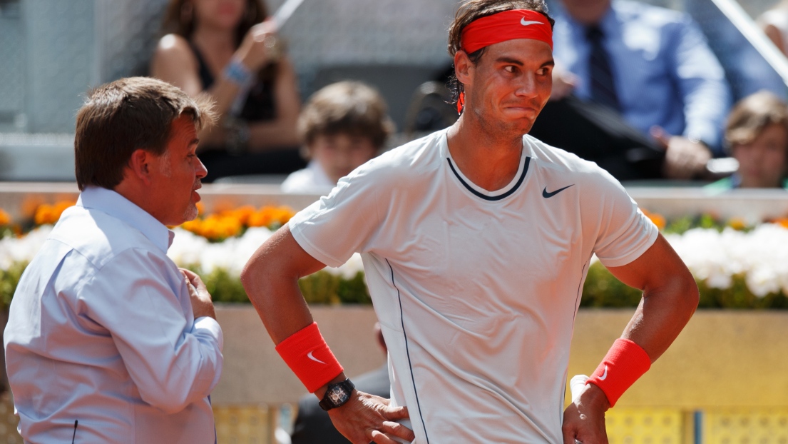 Rafael Nadal à Madrid