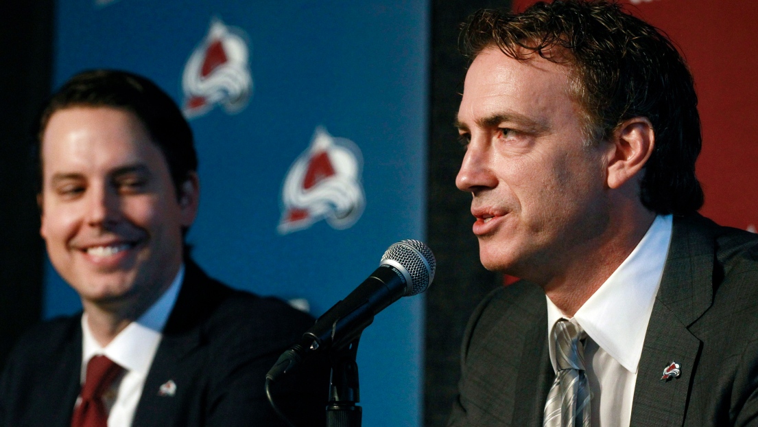 Joe Sakic et Josh Kroenke