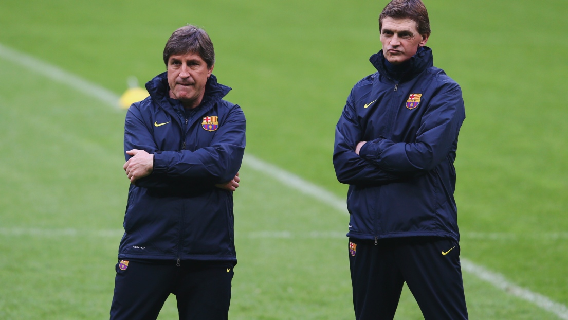 Jordi Roura et Tito Vilanova