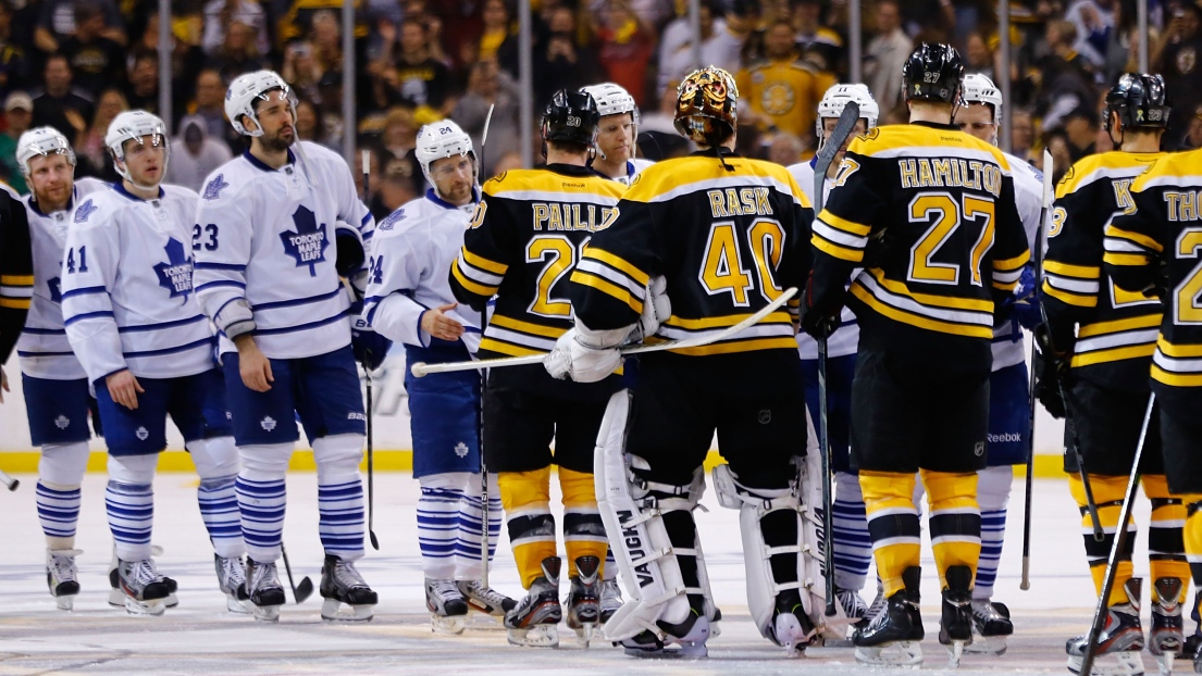 Bruins et Maple Leafs 