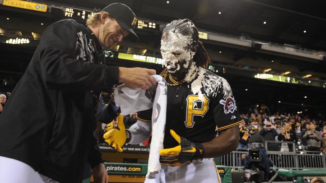 Andrew McCutchen et A.J. Burnett