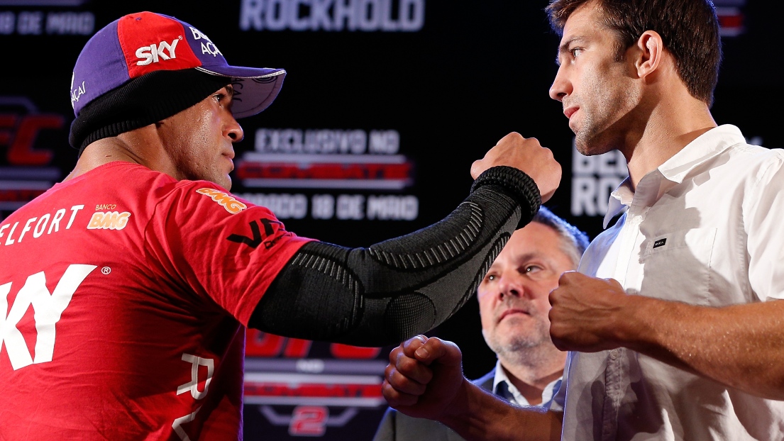 Vitor Belfort et Luke Rockhold