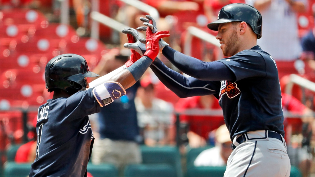 Ozzie Albies et Freddie Freeman