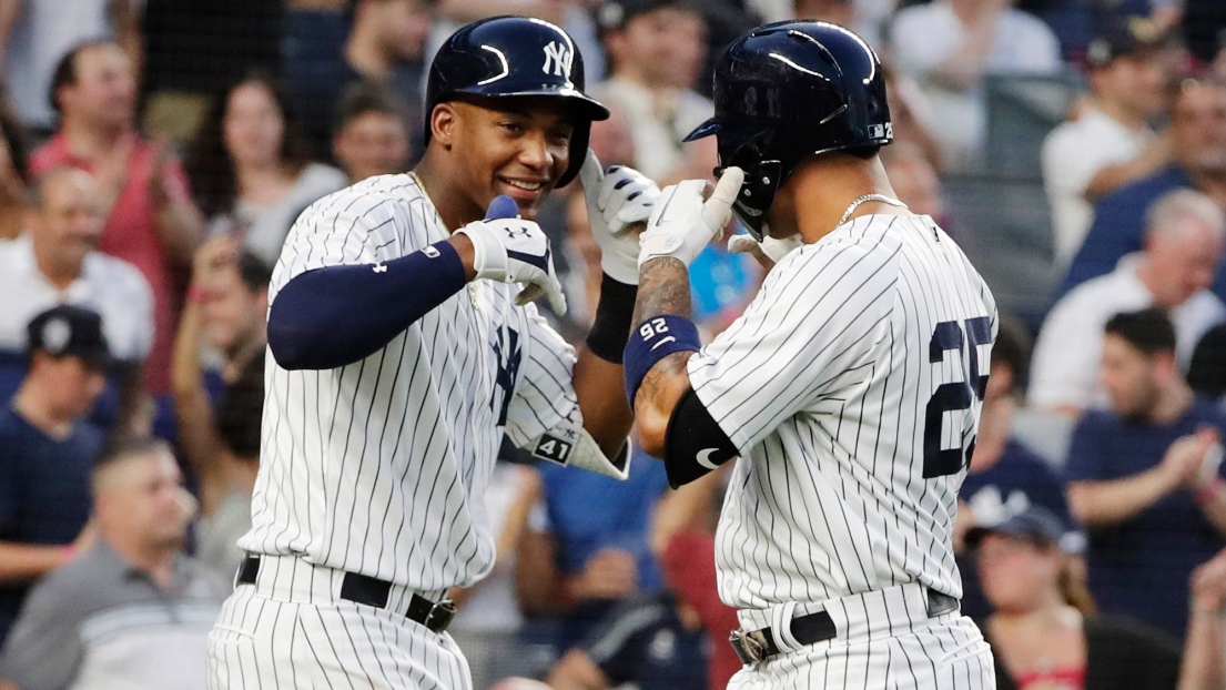 Miguel Andujar et Gleyber Torres 