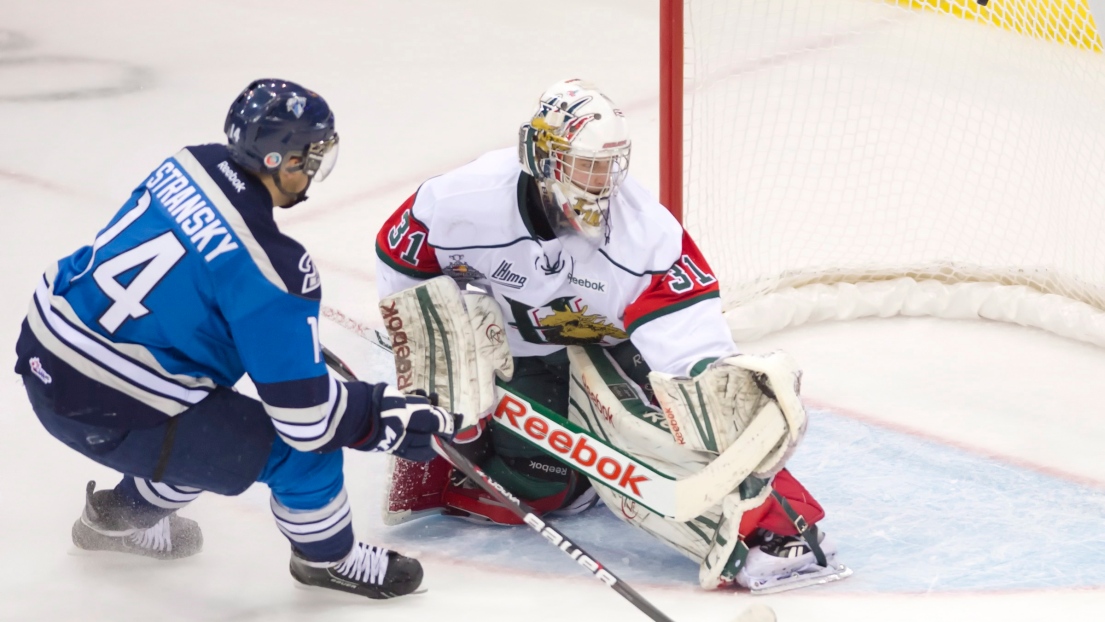 Matej Stransky et Zachary Fucale