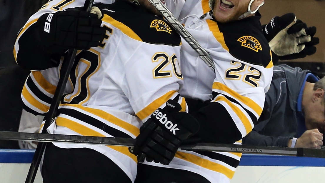 Daniel Paille et Shawn Thornton