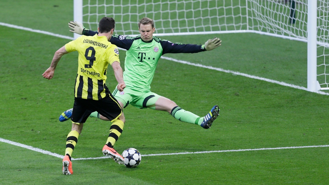 Robert Lewandowski et Manuel Neuer