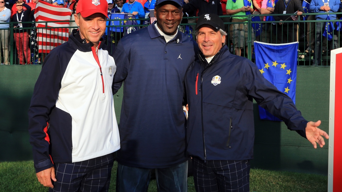 Davis Love III, Michael Jordan et Fred Couples