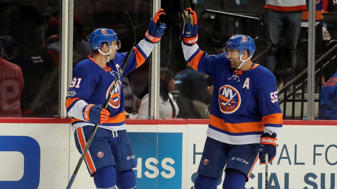 John Tavares et Johnny Boychuk