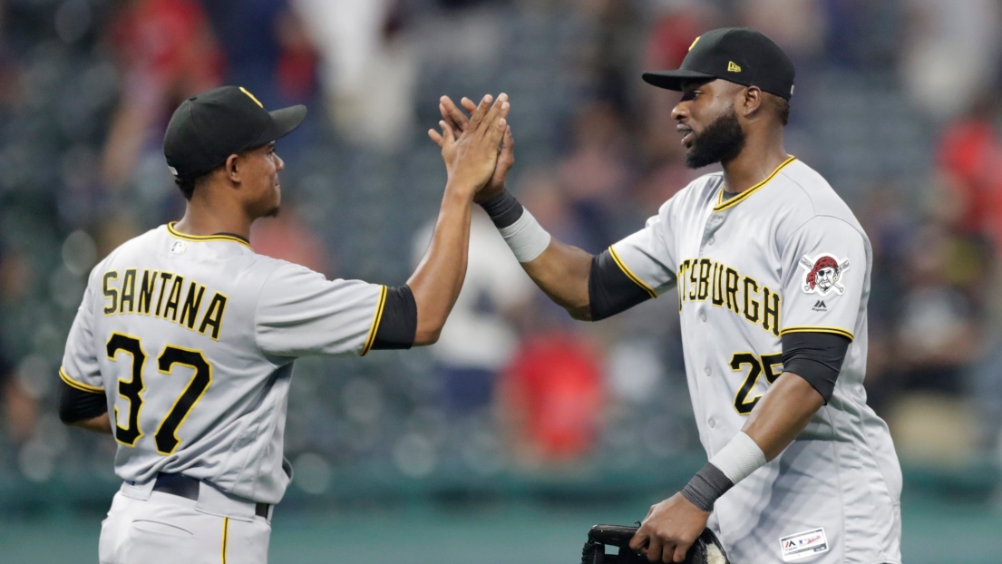 Edgar Santana et Gregory Polanco