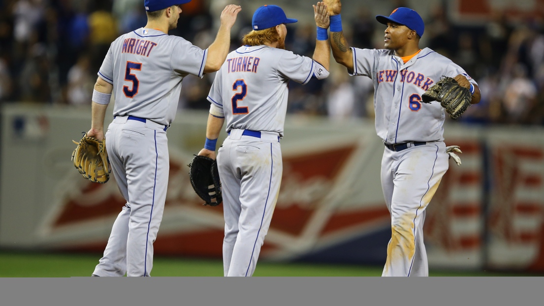 David Wright, Justin Turner et Marlon Byrd